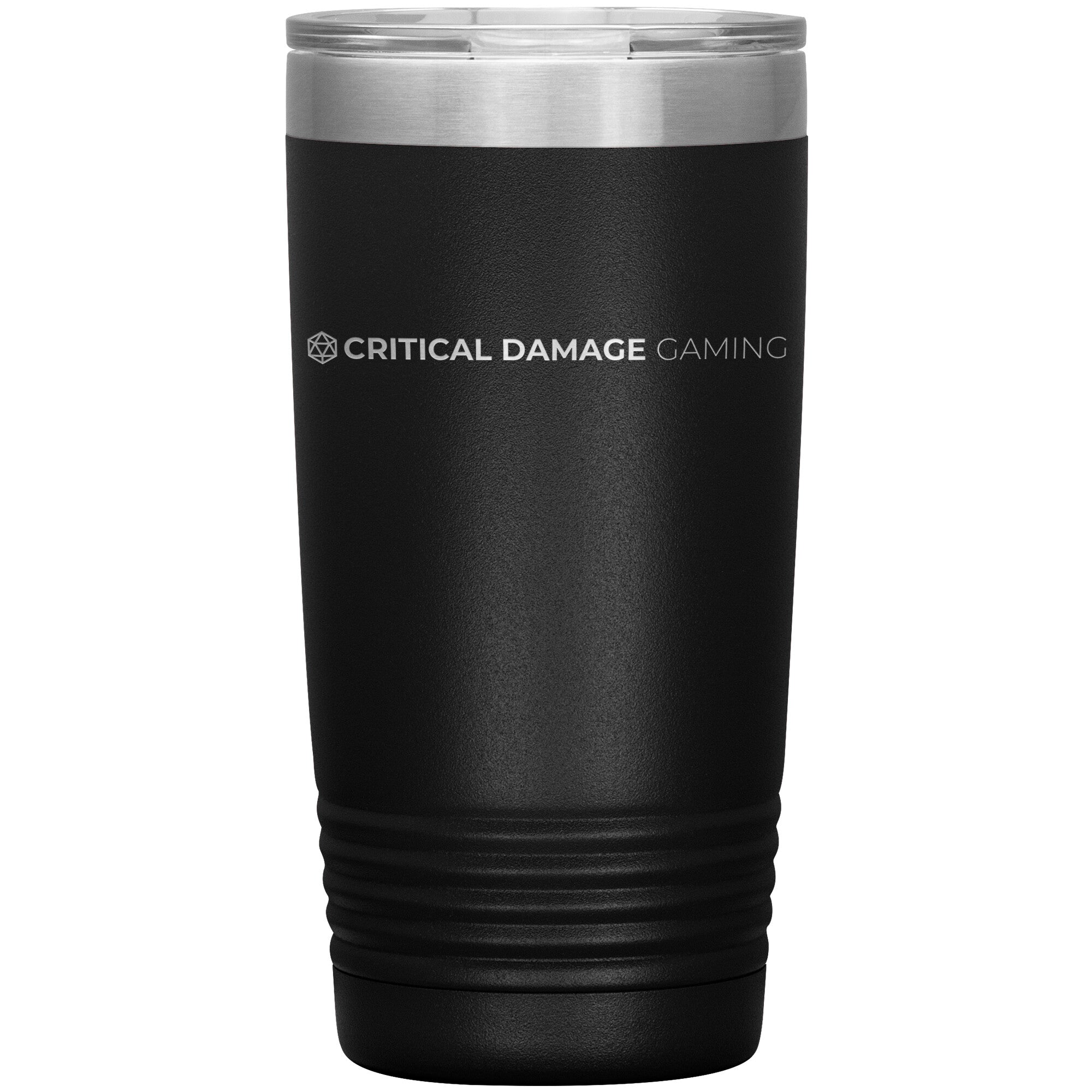 Critical Damage Gaming Logo Travel Mug