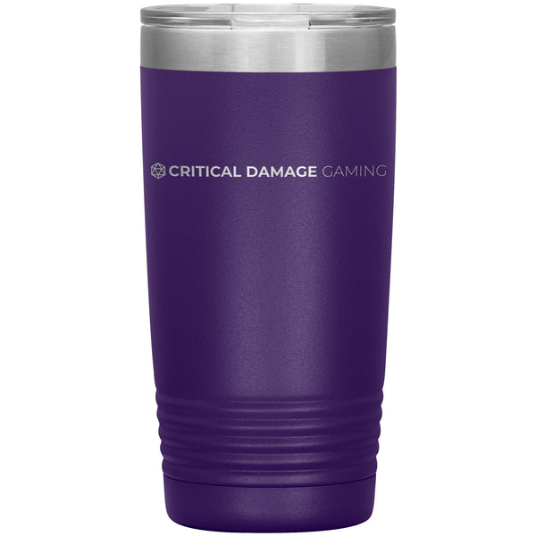 Critical Damage Gaming Logo Travel Mug