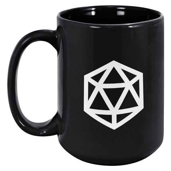 D20 15oz Ceramic Coffee Mug