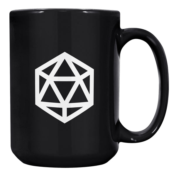 D20 15oz Ceramic Coffee Mug