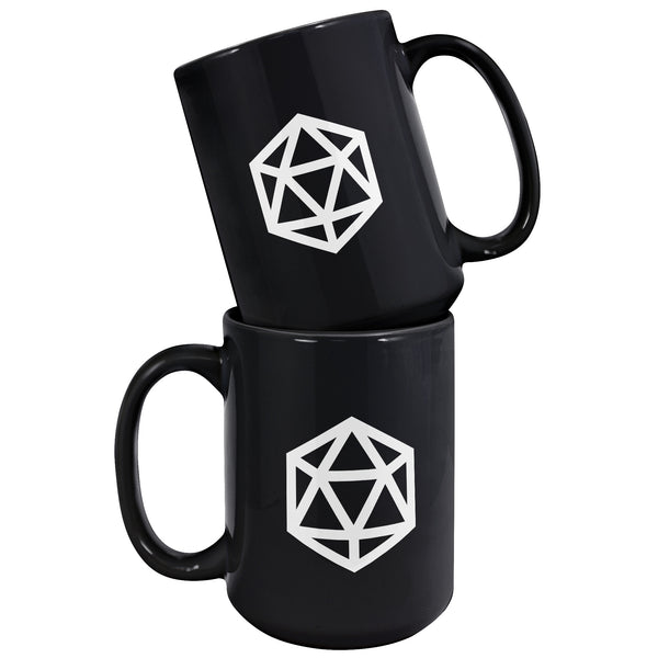 D20 15oz Ceramic Coffee Mug